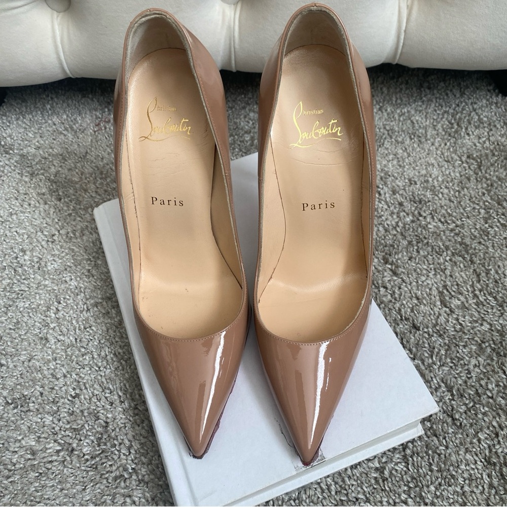 Christian Louboutin So Kate 120 mm Pumps - Patent calf leather - Blush 37